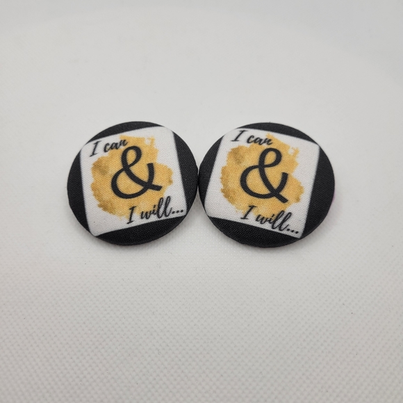 Graphic Earrings - Picture 1 of 1